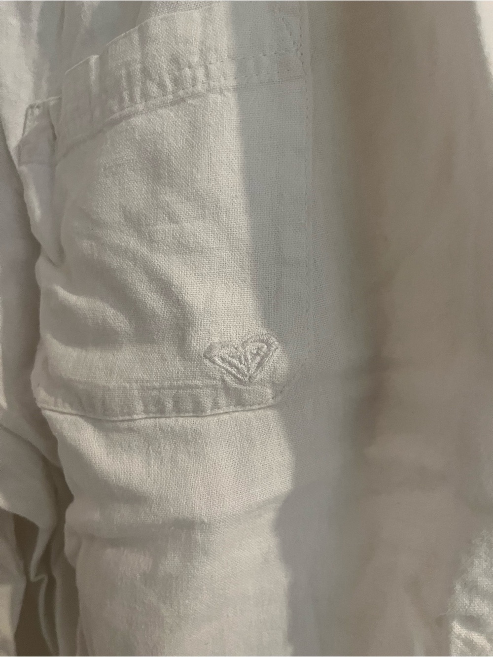 Woman’s Roxy Drawstring Linen Blend Pants - Picture 4 of 4